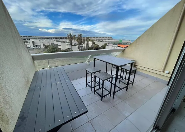 Apartamento MEDUSE - Studio Héliopolis C 29 - Luxe - 2 personnes *